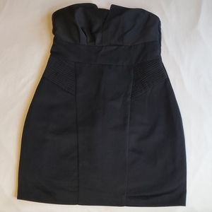 Very vero moda  dress black strapless  size 40